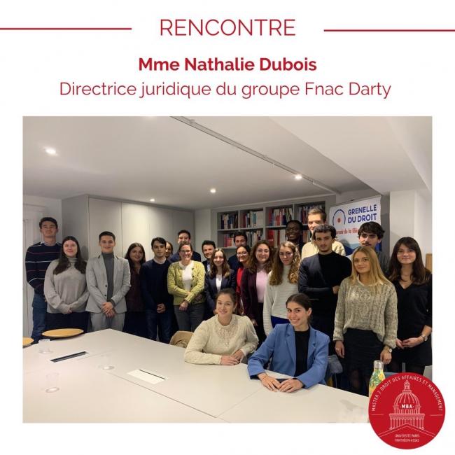 Rencontre Nathalie Dubois